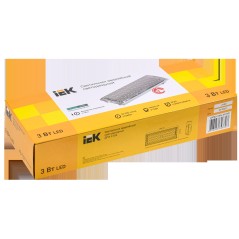 Светильник светодиодный ДПА 2104 60LED IP20 4ч аварийный аккум. IEK LDPA0-2104-60-K01