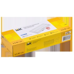 Светильник светодиодный ДПА 5040-1 IP54 1ч аварийный постоянного действия NI-CD IEK LDPA0-5040-1H-K01