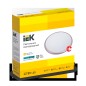 Светильник светодиодный ДПБ 3201 12Вт IP54 4000K круг роз. золото IEK LDPB0-3201-12-4000-K01