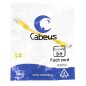 Патч-корд U/UTP кат.5E 2xRJ45/8p8c неэкранир. PVC 0.15м желт. Cabeus 8985c Патч-корд U/UTP кат.5E 2xRJ45/8p8c неэкранир. PVC 0.15м желт. Cabeus 8985c