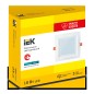 Светильник светодиодный ДВО 1625 18Вт 4000К IP20 встраив. со стекл. квадр. IEK LDVO0-1625-18-4000-K01