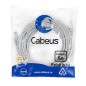 Патч-корд U/UTP кат.5E 2xRJ45/8p8c неэкранир. LSZH 15м сер. Cabeus 9592c Патч-корд U/UTP кат.5E 2xRJ45/8p8c неэкранир. LSZH 15м сер. Cabeus 9592c