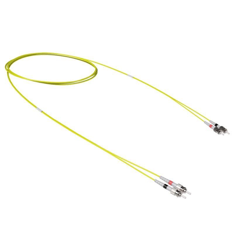 Шнур оптический коммутационный ST-UPC/ST-UPC Duplex 9/125 OS2 Tx-Rx LSZH 1м DKC RNPC9DSUSU1 Шнур оптический коммутационный ST-UPC/ST-UPC Duplex 9/125 OS2 Tx-Rx LSZH 1м DKC RNPC9DSUSU1