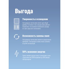 Лампа светодиодная 20Вт T8 линейная 4000К нейтр. бел. G13 220В 1200мм glass КОСМОС Lksm_LED20wG13T840GL