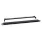 Патч-панель 19дюйм 0.5U 24 порта RJ45 кат.5E Dual IDC PLHD-24-Cat.5e-Dual-180-0.5U 180град. высокой плотн. с задн. кабельн. орга Патч-панель 19дюйм 0.5U 24 порта RJ45 кат.5E Dual IDC PLHD-24-Cat.5e-Dual-180-0.5U 180град. высокой плотн. с задн. кабельн. орга