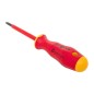 Отвертка Professional PZ-FL1х80мм VDE 1000В EKF pz-fl-1-80-pro-in Отвертка Professional PZ-FL1х80мм VDE 1000В EKF pz-fl-1-80-pro-in