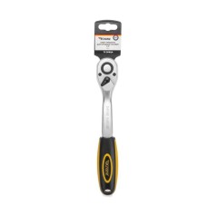 Ключ-трещотка для торцовых головок 1/2 СrV 72 зубца Kranz KR-12-8401