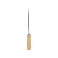 Напильник круглый 150мм деревянная ручка Kranz KR-12-4123