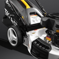 Газонокосилка бензиновая KR-510SP самоходная 200куб.см 51см Kranz KR-16-1232