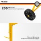 Бетоносмеситель KR-160 700Вт 160л чугунный венец Kranz KR-16-1104