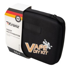 Набор инструментов для ремонта электронных сигарет 12 предметов Kranz KR-12-4779