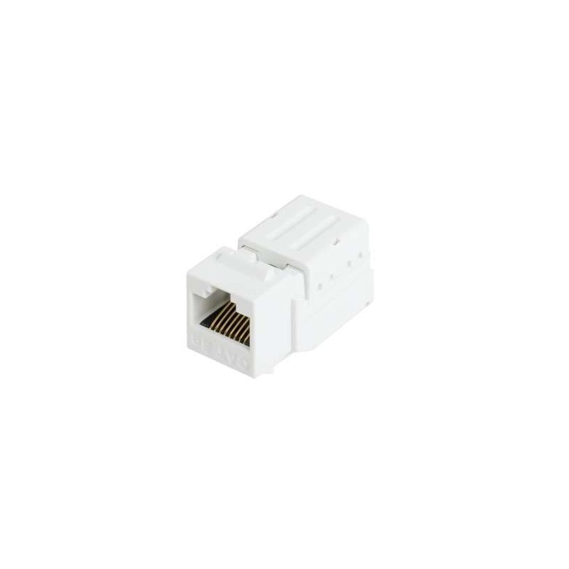 Модуль-вставка Keystone кат.5E (класс D) неэкранир. 100МГц RJ45 (8P8C) неэкранир. FT-TOOL/110/KRONE T568A/B бел. NIKOMAX NMC-KJU Модуль-вставка Keystone кат.5E (класс D) неэкранир. 100МГц RJ45 (8P8C) неэкранир. FT-TOOL/110/KRONE T568A/B бел. NIKOMAX NMC-KJU