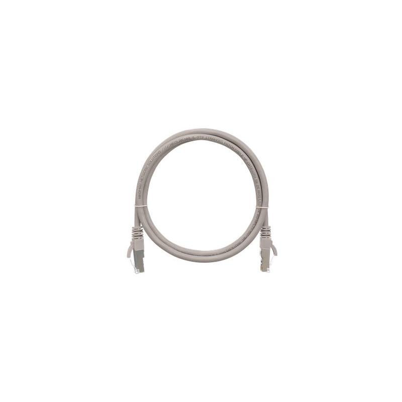 Шнур коммутационный кат.5E (класс D) F/UTP 4 пары 26 AWG (7х0.165мм) 100МГц 2хRJ45 (8P8C) T568B заливной с защитой защелки мж BC