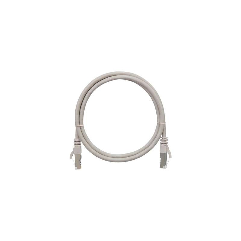 Патч-корд S/FTP 4 пары кат.6 (класс E) 250МГц 2хRJ45/8P8C BC (чистая медь) 26AWG (7х0.165мм) LSZH нг(А)-HFLTx сер. 7.5м NIKOMAX 