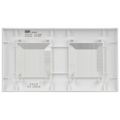 Рамка 2-м SKANDY SK-F02W арктич. бел. IEK SK-M22-K01