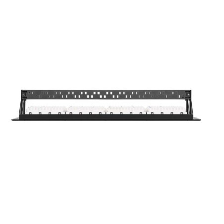 Патч-панель 19дюйм 2U 48 портов кат.6 (класс E) 250МГц RJ45/8P8C 110/KRONE T568A/B неэкран. с органайзерами черн. NIKOMAX NMC-RP