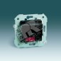 Механизм светорегулятора СП Simon88 40-500Вт проходной ИК пульт 75350-39 Simon 75355-39