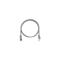 Шнур коммутационный кат.5E (класс D) F/UTP 4 пары 26 AWG (7х150мм) 100МГц 2хRJ45 (8P8C) T568B заливной с защитой защелки мж BC ч