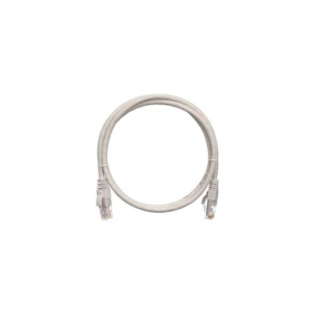 Патч-корд кат.5E (класс D) U/UTP 4 пары 24 AWG (7х0.205мм) 100МГц 2хRJ45 (8P8C) BC чистая медь LSZH нг(А)-HFLTx 0.3м сер. NIKOMA