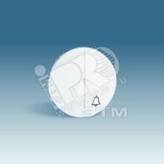 Клавиша двойная для 75301-39 Simon88 бел. 88027-30