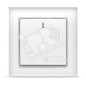 Переключатель проходной 1-кл. СП Бриллиант 10А IP20 бел. UNIVersal 7947373