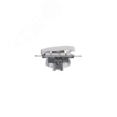 Кнопка нажимная 1-кл. СП Glossa 10А IP20 (сх. 1) 10AX механизм бел. SE GSL000115