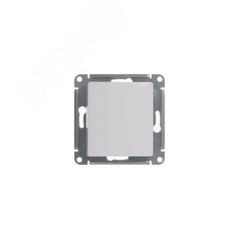 Кнопка нажимная 1-кл. СП Glossa 10А IP20 (сх. 1) 10AX механизм бел. SE GSL000115