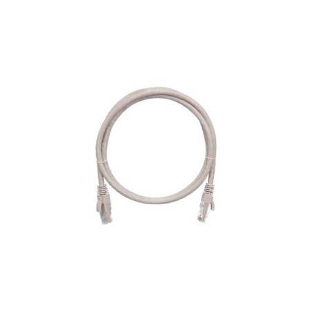 Патч-корд U/UTP 4 пары кат.6 (класс E) 250МГц 2хRJ45/8P8C BC (чистая медь) 24AWG (7х0.205мм) LSZH нг(А)-HFLTx сер. 1м NIKOMAX NM