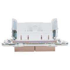 Выключатель 2-кл. SKANDY 10А SK-V04Sa песочн. IEK SK-V20-0-10-K98