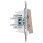 Выключатель 2-кл. SKANDY 10А SK-V04Sa песочн. IEK SK-V20-0-10-K98 Выключатель 2-кл. SKANDY 10А SK-V04Sa песочн. IEK SK-V20-0-10-K98