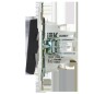 Выключатель проходной 1-кл. SKANDY 10А SK-V08Bl с индикацией черн. IEK SK-V12-1-10-K02