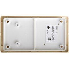Блок комбинированный Glossa (розетка + 3-кл. выкл.) беж. SE GSL000276