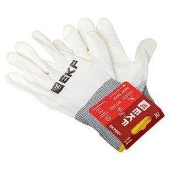Перчатки рабочие PROFI Touch для чистовых работ (15 класс 8 размер) Expert EKF pe15pm-8-exp