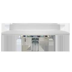 Розетка 2-м SKANDY 16А с заземл. защ. штроки в сборе SK-R07W арктич. бел. IEK SK-R24-16-K01-F