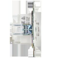 Розетка SKANDY 16А с заземл. защ. штроки б/к SK-R06W арктич. бел. IEK SK-R14-16-1-K01