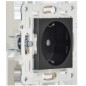 Розетка SKANDY 16А с заземл. без защ. шторок SK-R05Bl черн. IEK SK-R11-16-K02