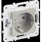Розетка SKANDY 16А с заземл. защ. штроки SK-R04Sh шампань IEK SK-R14-16-K37