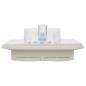 Розетка 2-м SKANDY 16А IP44 с крышкой в сборе SK-R12B беж. IEK SK-R26-16-44-K10-F
