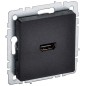 Розетка СП BRITE HDMI РHDMI-0-БрЧ механизм черн. IEK BR-H10-K02