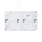 Розетка 2-м ОП AtlasDesign Profi54 16А IP54 250В с заземл. защ. шторки бел. SE ATN540126