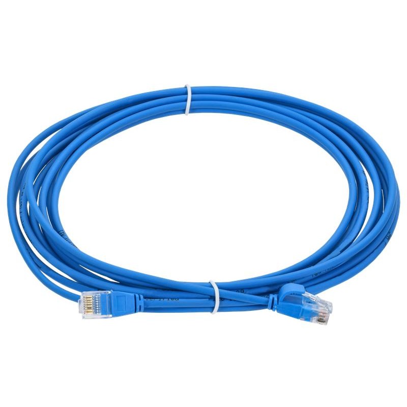 Патч-корд кат.5E UTP LSZH 5м slim язычок син. ITK PC03-C5EUL-5M-SL-WT Патч-корд кат.5E UTP LSZH 5м slim язычок син. ITK PC03-C5EUL-5M-SL-WT