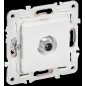 Розетка телевизионная проходная TV SKANDY SK-A17W арктич. бел. IEK SK-A10-P-K01