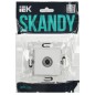 Розетка TV оконечная SKANDY SK-A12W арктич. бел. IEK SK-A10-O-K01