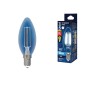 Лампа светодиодная LED-C35-9W/4000K/E14 /CL PLS02WH Sky 9Вт прозрачная 4000К нейтр. бел. E14 (упак. картон) Uniel UL-00005161