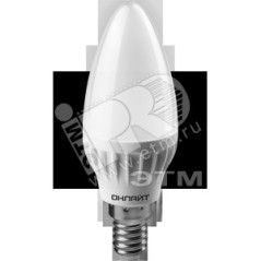 Лампа светодиодная 71 629 OLL-C37-6-230-4K-E14-FR 6Вт свеча 4000К нейтр. бел. E14 470лм 220-240В ОНЛАЙТ 71629