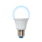 Лампа светодиодная LED-A60 10W/6500K/E27/FR/DIM PLP01WH Яркая 10Вт матовая 6500К холод. бел. E27 диммир. (упак. картон) Uniel UL