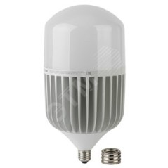 Лампа светодиодная высокомощная STD LED POWER T160-100W-4000-E27/E40 100Вт T160 колокол 4000К нейтр. бел. E27/E40 (переходник в 