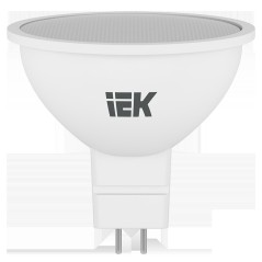 Лампа светодиодная MR16 софит 9Вт 230В 3000К GU5.3 IEK LLE-MR16-9-230-30-GU5
