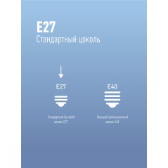 Лампа светодиодная высокомощная 30Вт 6500К E27 Космос LksmHWLED30WE2765