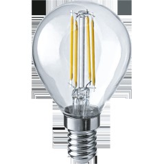 Лампа светодиодная филаментная 80 888 OLL-F-G45-10-230-2.7K-E14 10Вт шар прозрачная 2700К тепл. бел. E14 1000лм 220-240В ОНЛАЙТ 